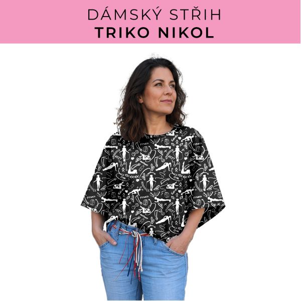 Dámský střih -  triko Nikol