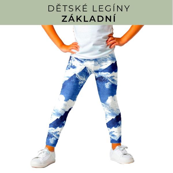 DĚTSKÝ střih - legíny základní