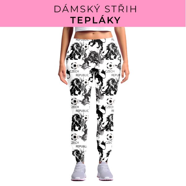 DÁMSKÝ střih - tepláky