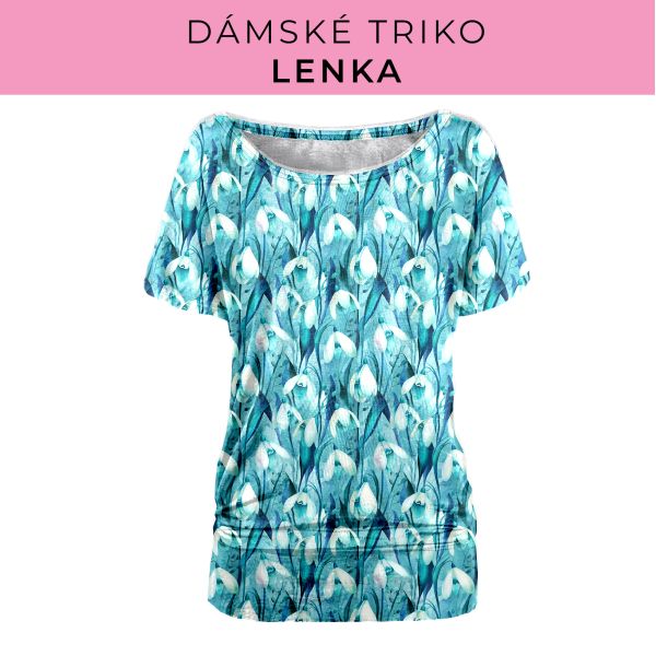 DÁMSKÝ střih - Triko Lenka