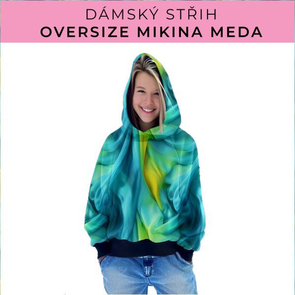 Dámský střih - mikina Meda