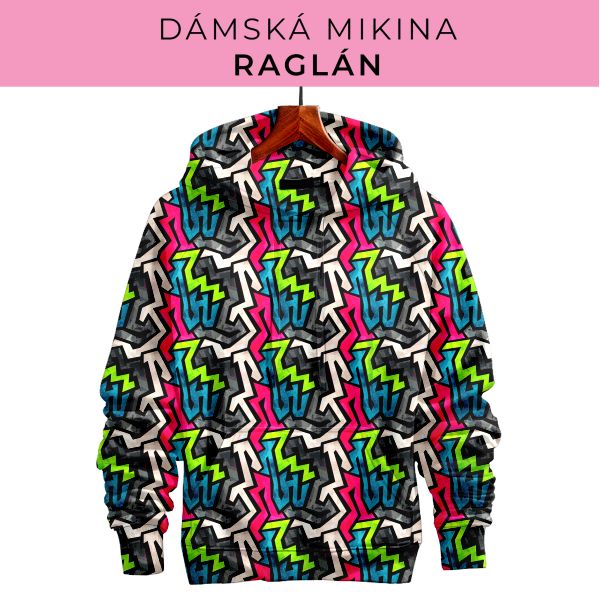 DÁMSKÝ střih - mikina raglán