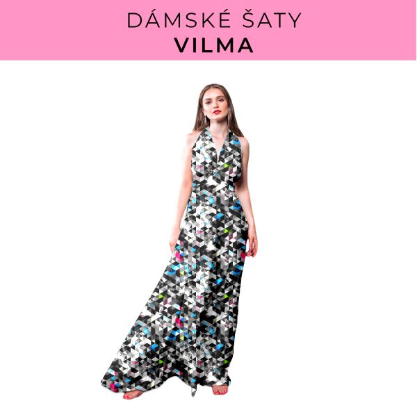 DÁMSKÝ střih - šaty Vilma