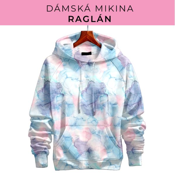 DÁMSKÝ střih - mikina raglán