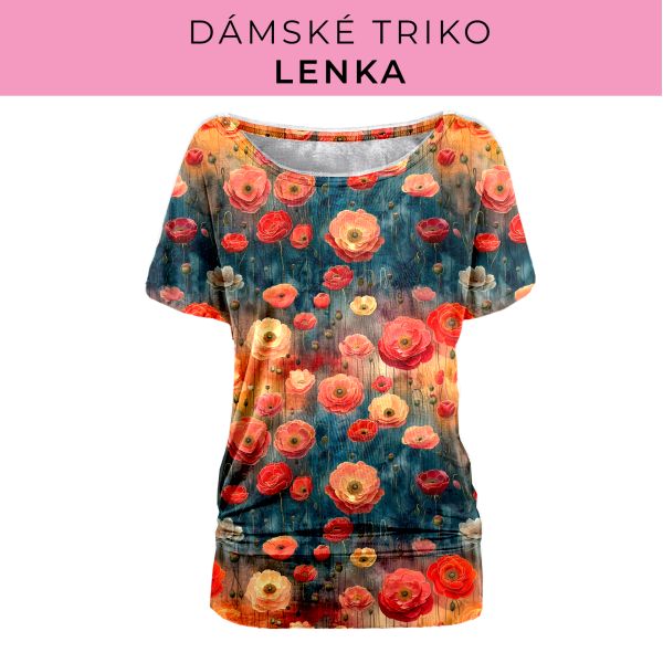 DÁMSKÝ střih - Triko Lenka