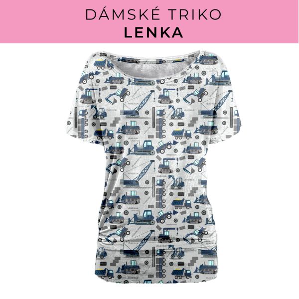 DÁMSKÝ střih - Triko Lenka