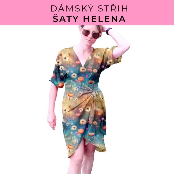 Dámský střih na šaty  Helena