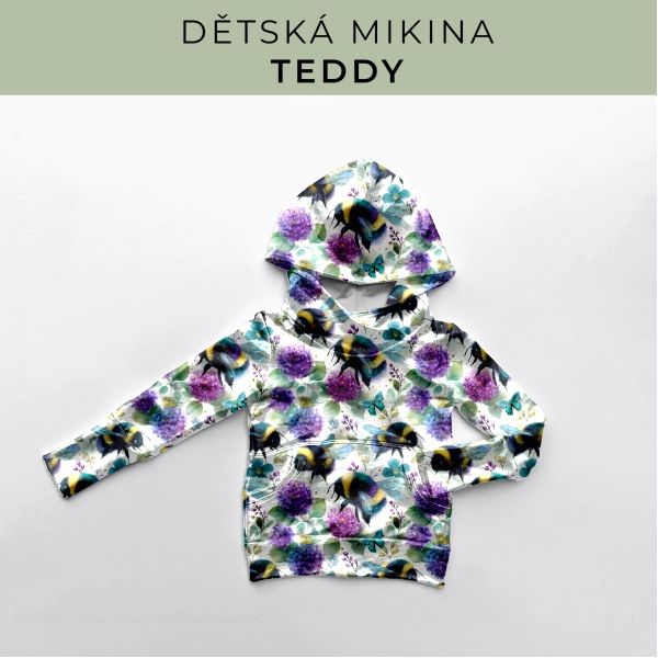 DĚTSKÝ střih - Mikina Teddy