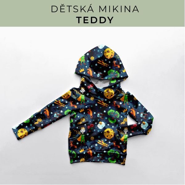 DĚTSKÝ střih - Mikina Teddy