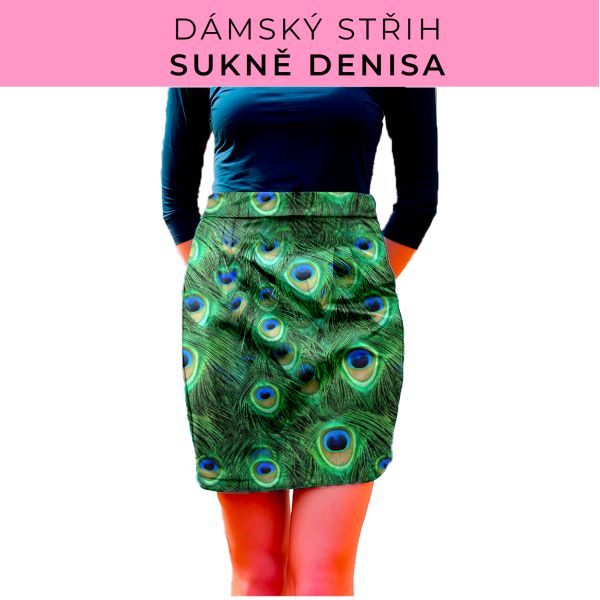 Dámský střih - Dámská sukně Denisa