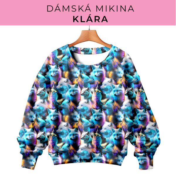 DÁMSKÝ střih - mikina Klára