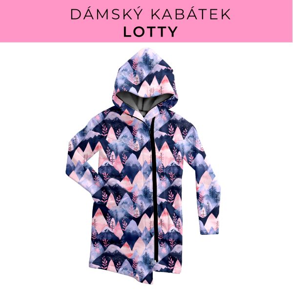 DÁMSKÝ střih - Kabátek Lotty