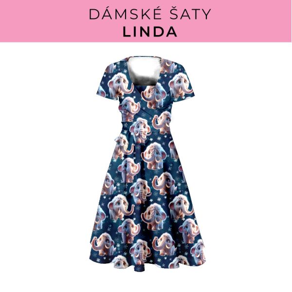 DÁMSKÝ střih - šaty Linda