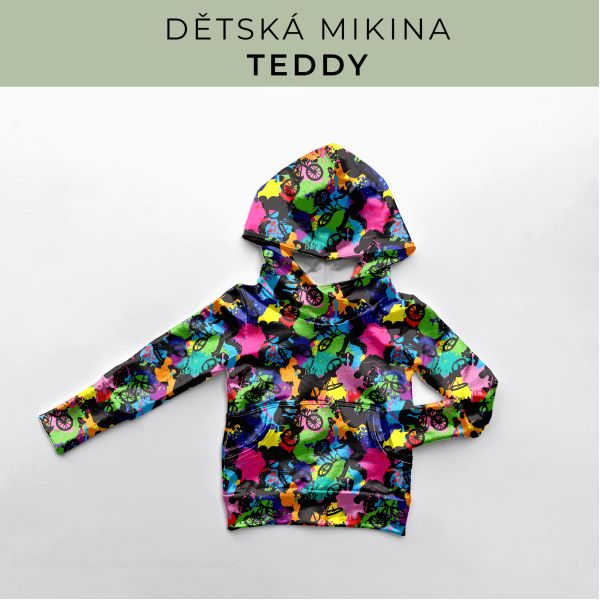 DĚTSKÝ střih - Mikina Teddy
