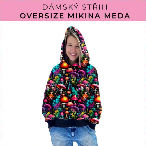 Dámský střih - mikina Meda