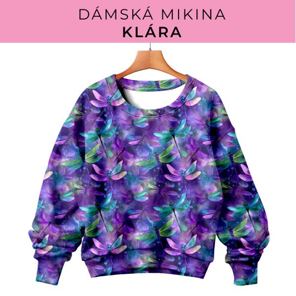 DÁMSKÝ střih - mikina Klára