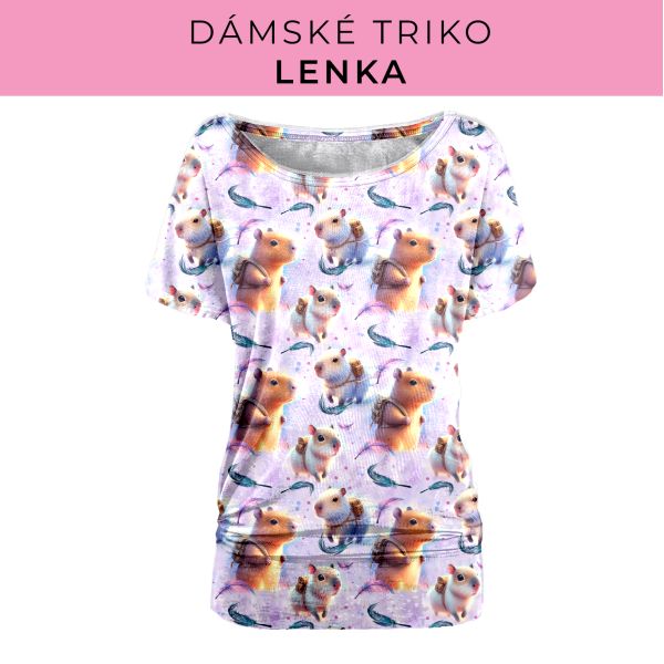 DÁMSKÝ střih - Triko Lenka