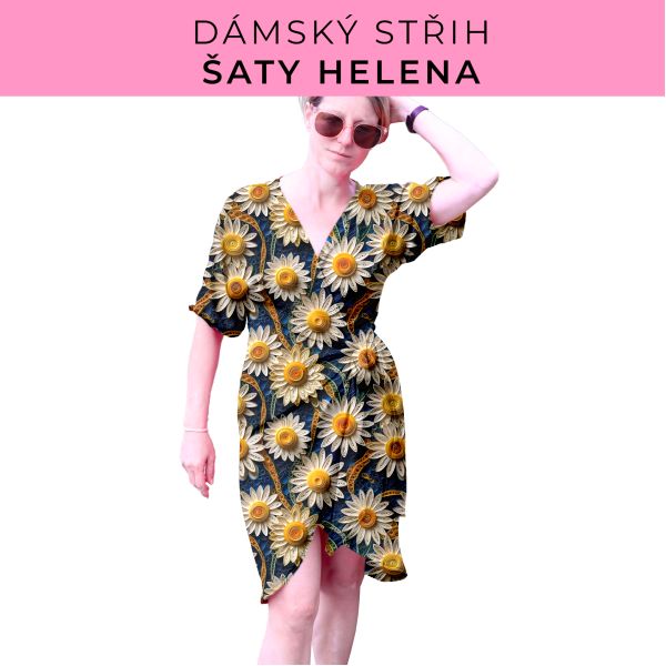 Dámský střih na šaty  Helena