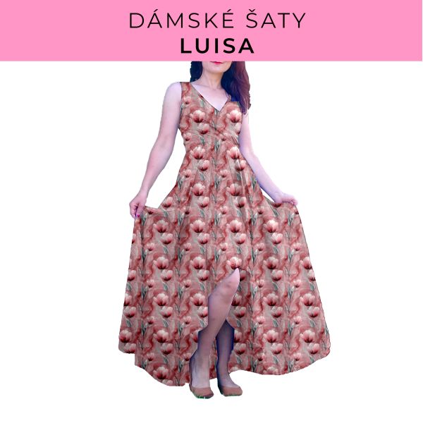 DÁMSKÝ střih - šaty Luisa