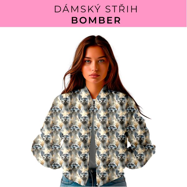 DÁMSKÝ střih - Bomber
