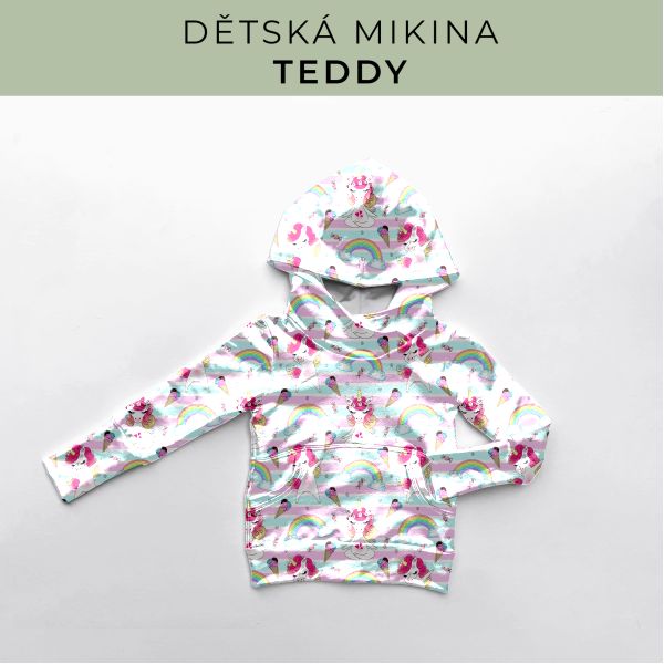 DĚTSKÝ střih - Mikina Teddy