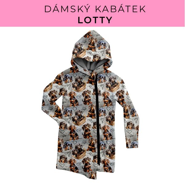 DÁMSKÝ střih - Kabátek Lotty