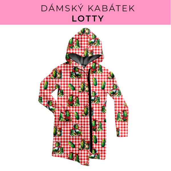 DÁMSKÝ střih - Kabátek Lotty