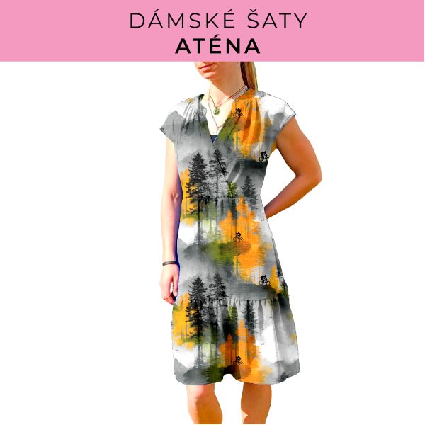DÁMSKÝ střih - šaty Aténa