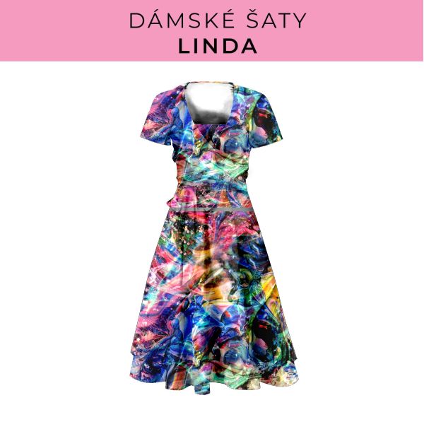 DÁMSKÝ střih - šaty Linda
