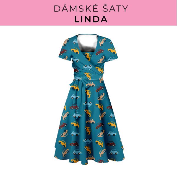 DÁMSKÝ střih - šaty Linda