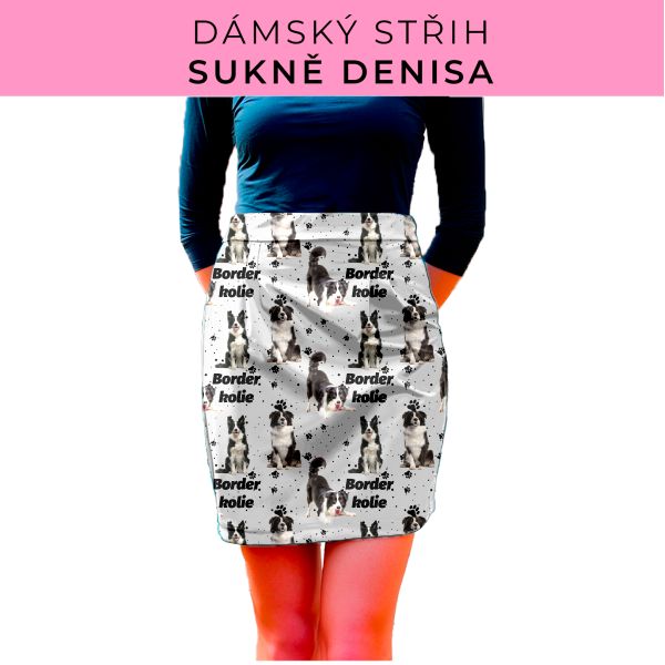 Dámský střih - Dámská sukně Denisa