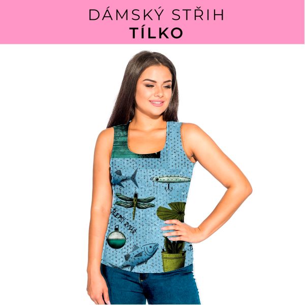 DÁMSKÝ střih - Tílko a kalhoty 