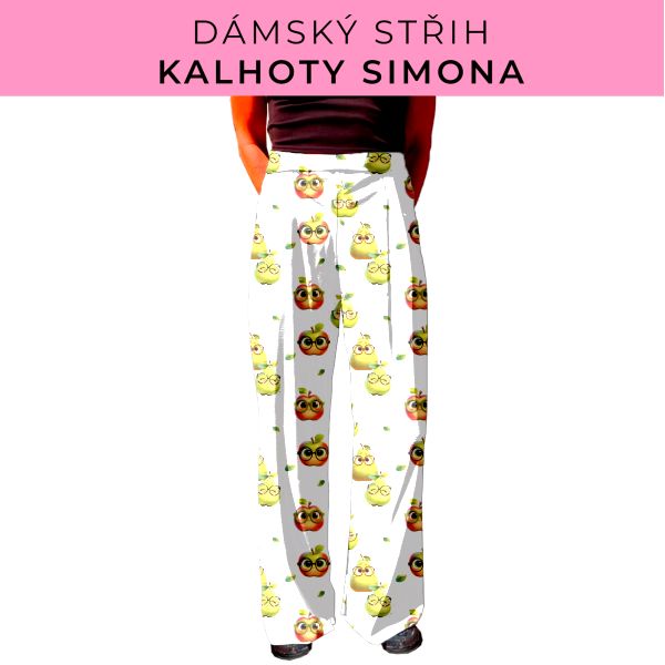 Dámský střih - kalhoty Simona