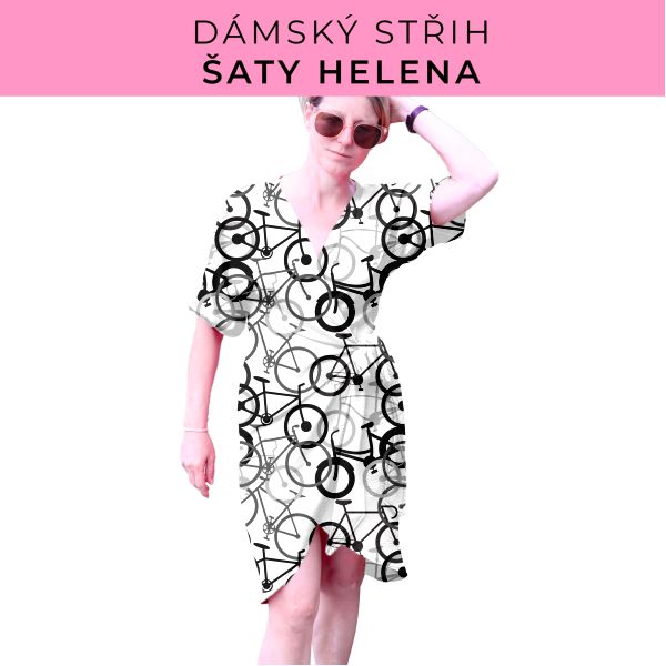 Dámský střih na šaty  Helena