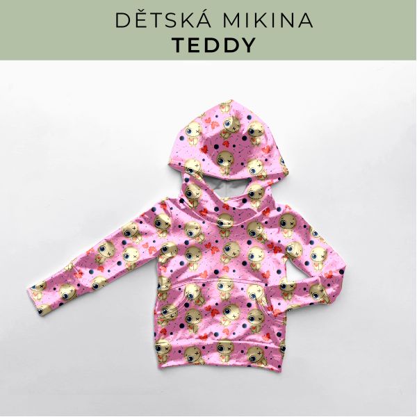DĚTSKÝ střih - Mikina Teddy