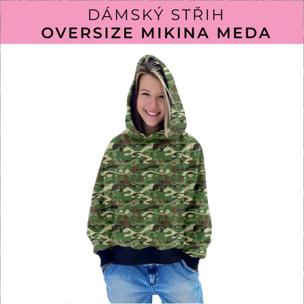 Dámský střih - mikina Meda