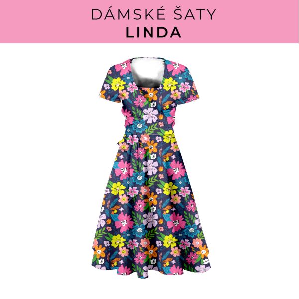 DÁMSKÝ střih - šaty Linda
