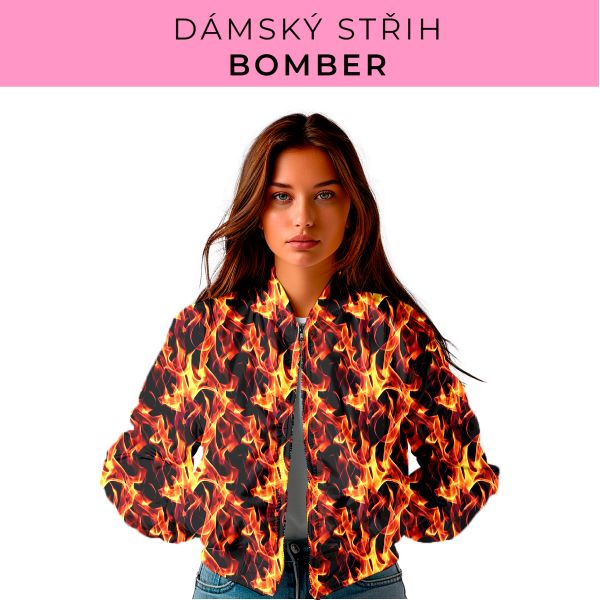 DÁMSKÝ střih - Bomber