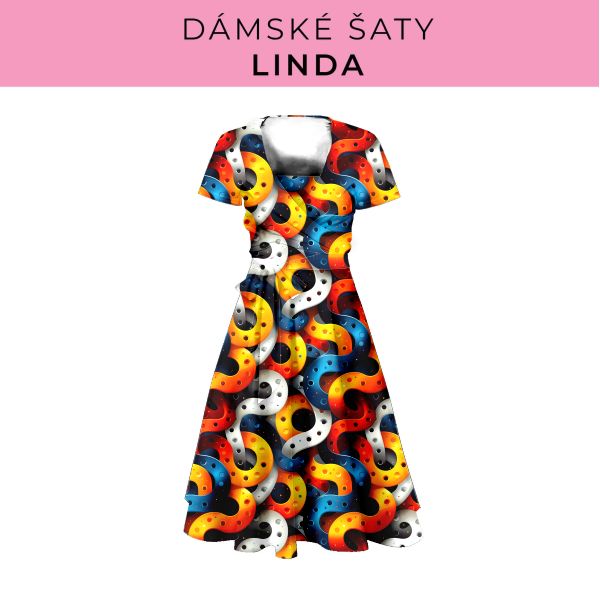 DÁMSKÝ střih - šaty Linda