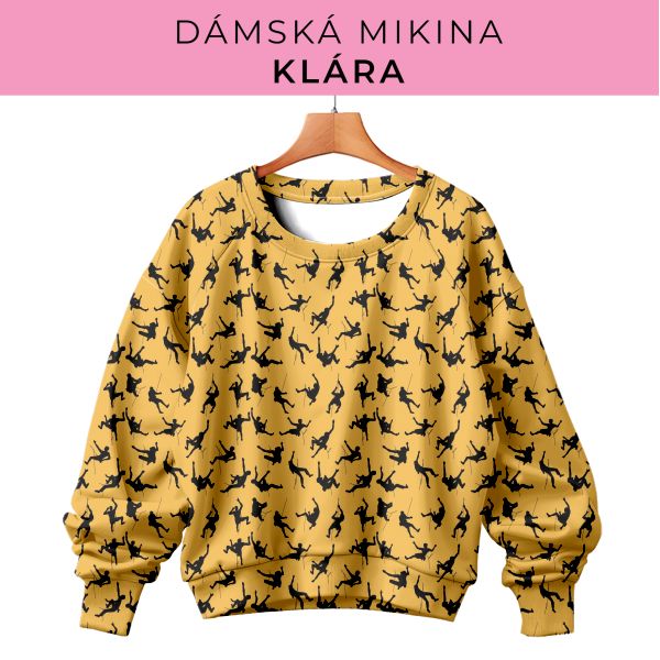 DÁMSKÝ střih - mikina Klára