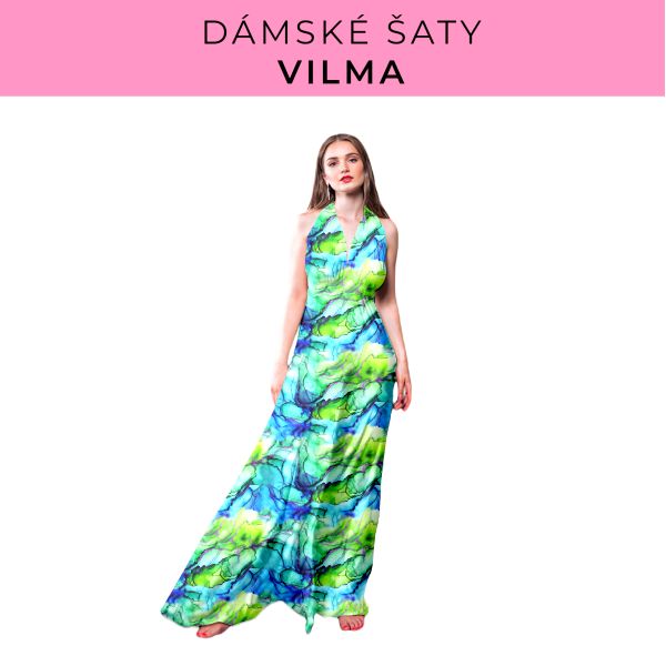 DÁMSKÝ střih - šaty Vilma