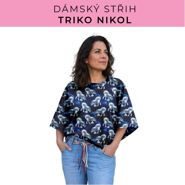 Dámský střih -  triko Nikol