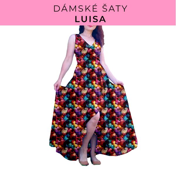 DÁMSKÝ střih - šaty Luisa