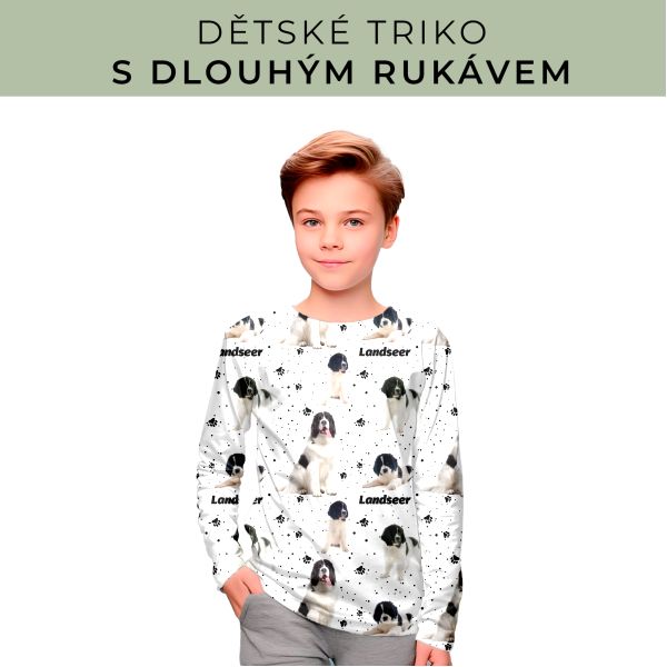 DĚTSKÝ střih - triko dlouhý rukáv