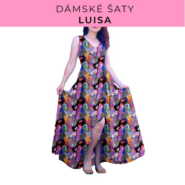 DÁMSKÝ střih - šaty Luisa