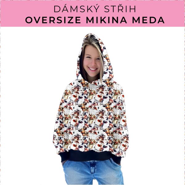 Dámský střih - mikina Meda
