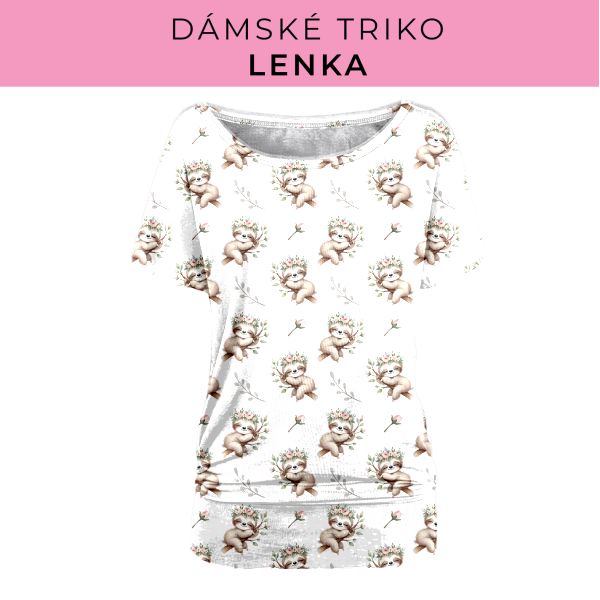 DÁMSKÝ střih - Triko Lenka