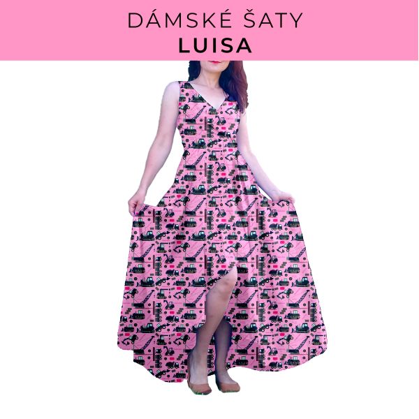 DÁMSKÝ střih - šaty Luisa