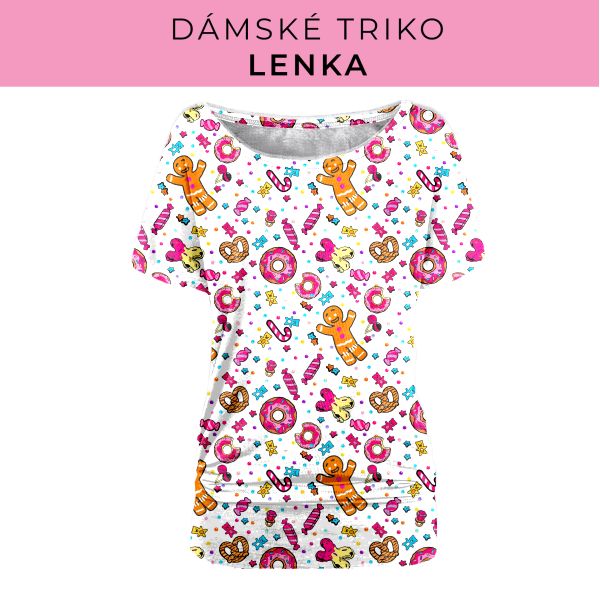 DÁMSKÝ střih - Triko Lenka