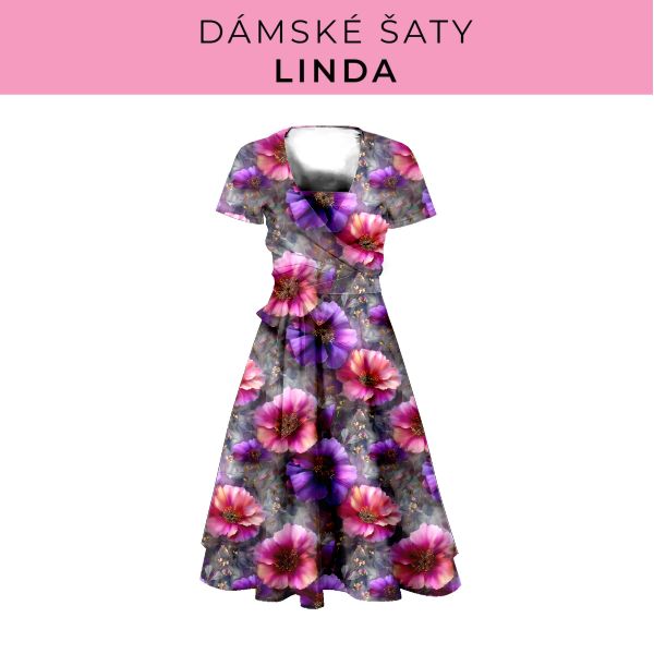 DÁMSKÝ střih - šaty Linda